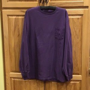Vintage Ralph Lauren Polo Long Sleeve t-shirt L USA Purple